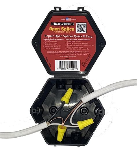 240v wire splice and installed in junction box|240v junction box cover.